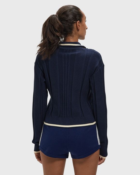 WMNS CABLE KNIT FIREBIRD TRACK TOP