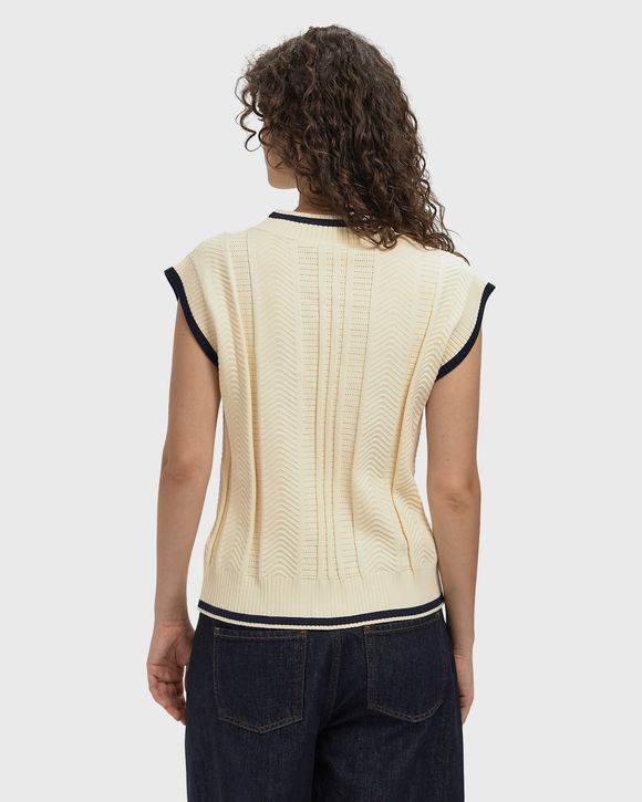 WMNS CABLE KNIT VEST