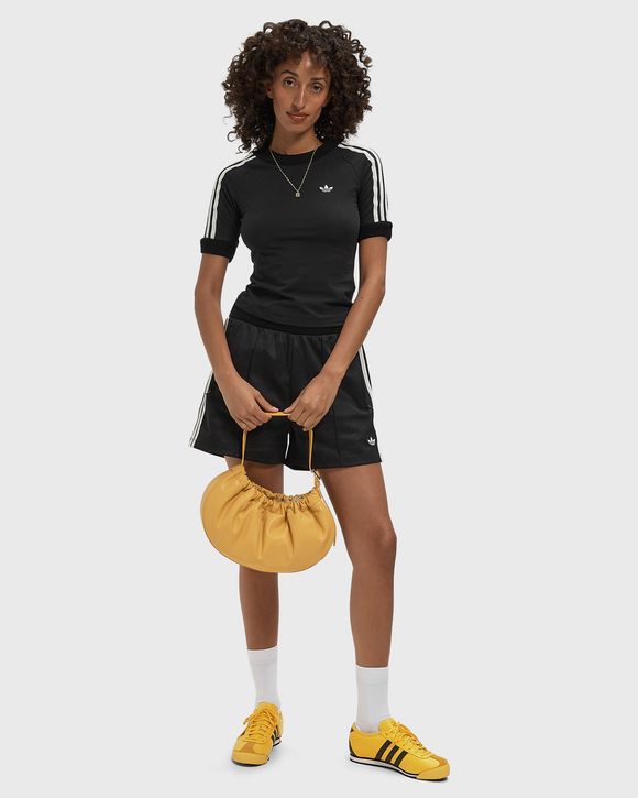 WMNS CALI TEE WITH KNITTED CROCHET DETAILS