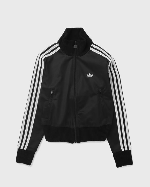 WMNS FIREBIRD TRACK TOP WITH KNITTED CROCHET DETAILS