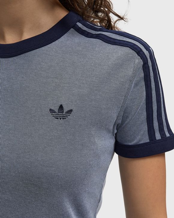 WMNS HEATHER 3-STRIPES CALI TEE