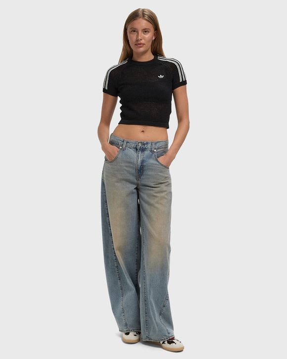 WMNS KNITTED CROCHET CALI TEE