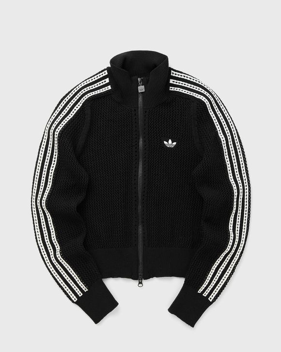 WMNS KNITTED CROCHET FIREBIRD TRACK TOP