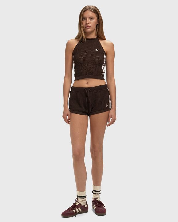 WMNS KNITTED CROCHET TOP