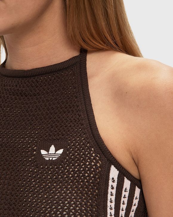 WMNS KNITTED CROCHET TOP