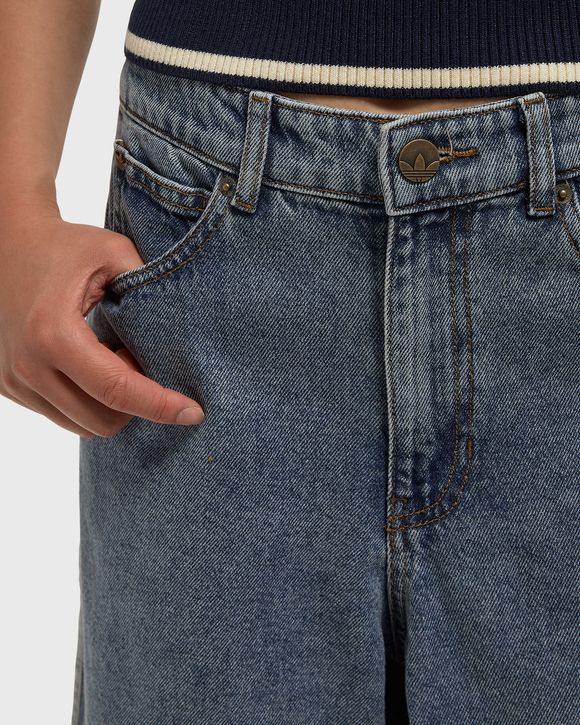 WMNS MID RISE DENIM JORTS