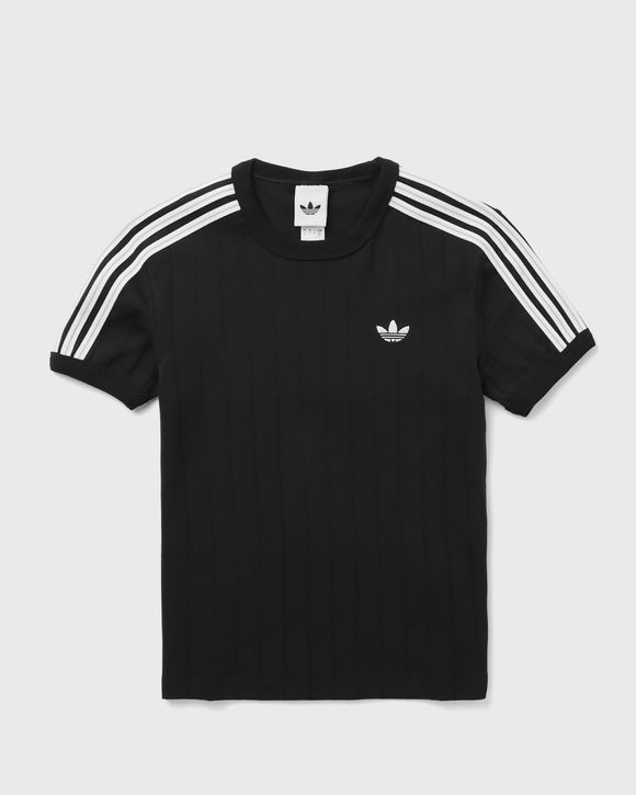 WMNS PINSTRIPE SHORT SLEEVE SLIM TEE