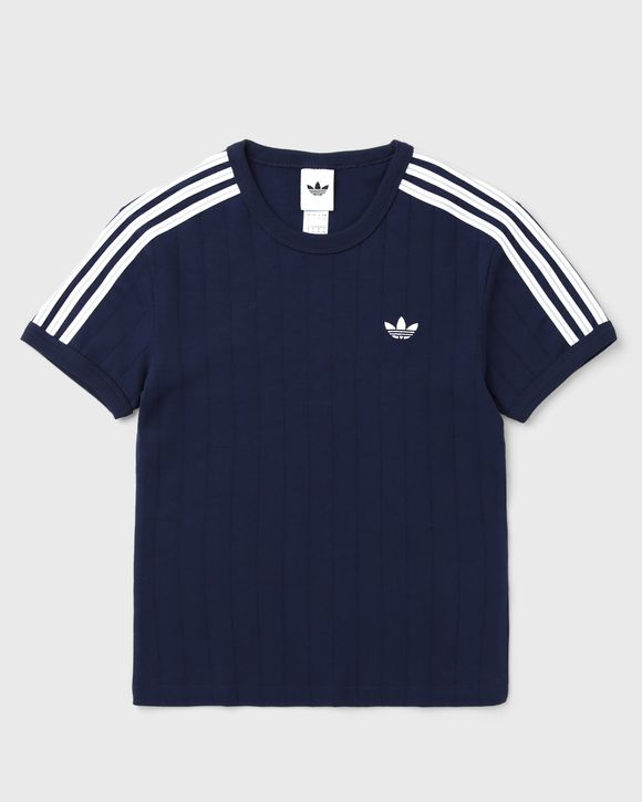 WMNS PINSTRIPE SHORT SLEEVE SLIM TEE