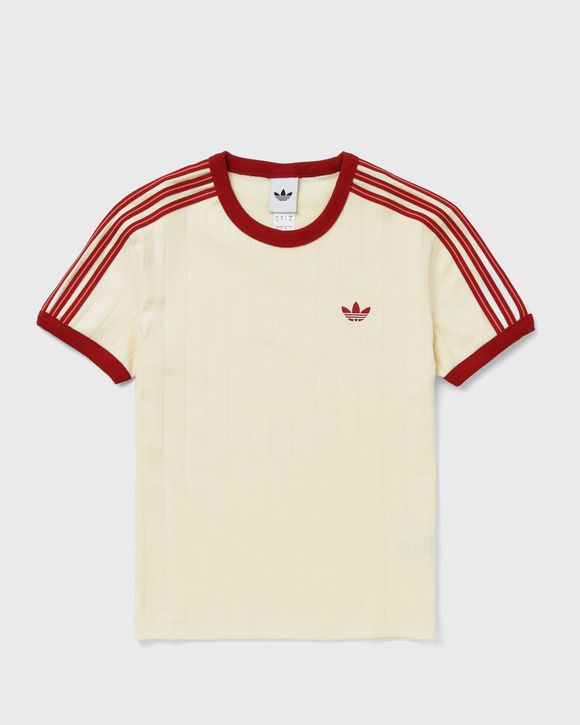 WMNS PINSTRIPE SHORT SLEEVE SLIM TEE