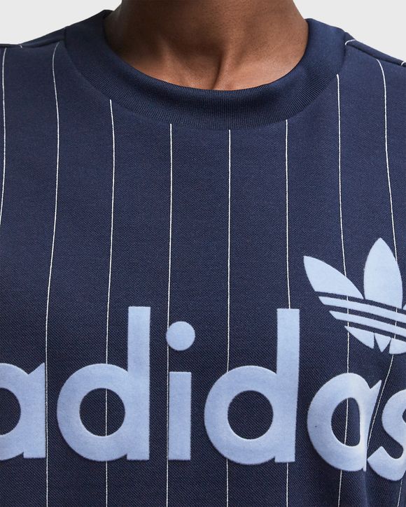 WMNS PINSTRIPE GRAPHIC SWEATSHIRT