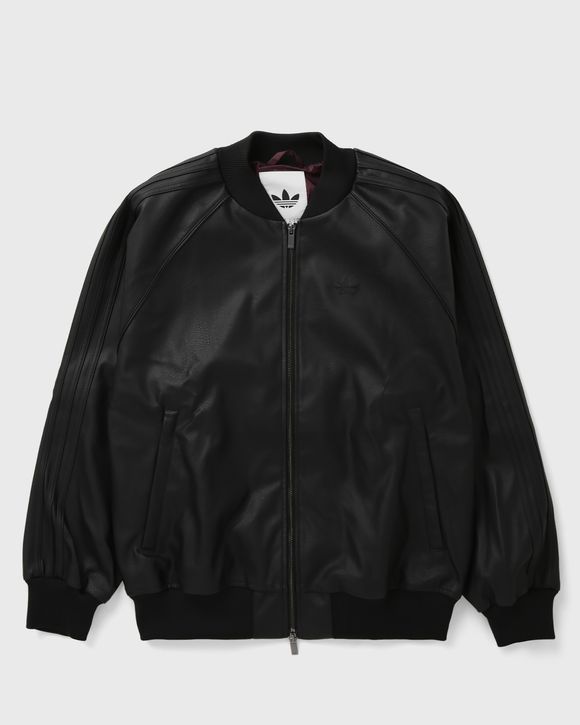WMNS PLEATHER SST OVERSIZED TRACK TOP