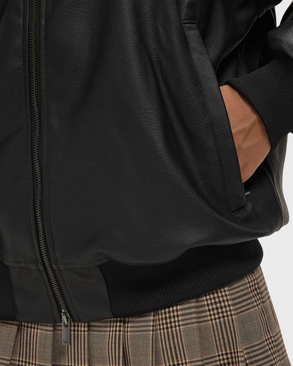 WMNS PLEATHER SST OVERSIZED TRACK TOP