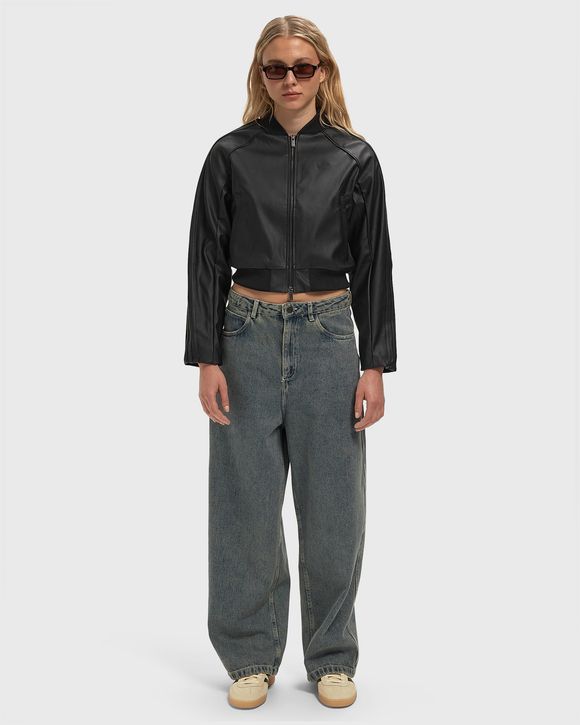 WMNS PLEATHER SST TRACKTOP