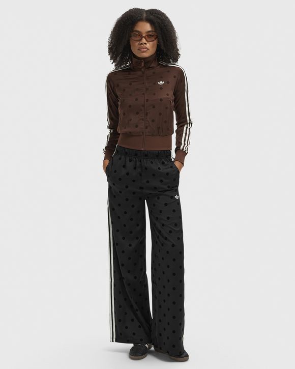 WMNS SATIN POLKA DOTS WIDE LEG PANT