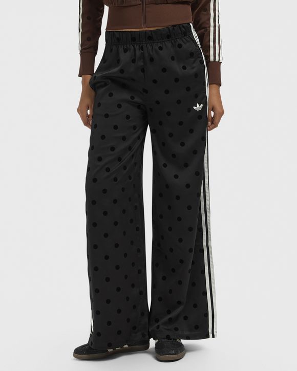WMNS SATIN POLKA DOTS WIDE LEG PANT