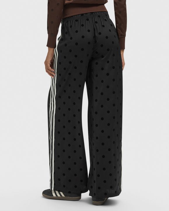 WMNS SATIN POLKA DOTS WIDE LEG PANT