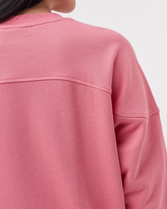 WMNS SPORTY CUT LINE COLORED 3-STRIPES SWEATSHIRT