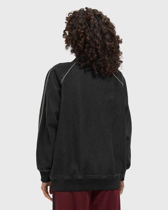 WMNS SST OVERSIZED DENIM TRACKTOP