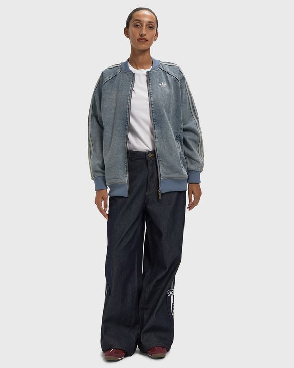 WMNS SST OVERSIZED DENIM TRACKTOP