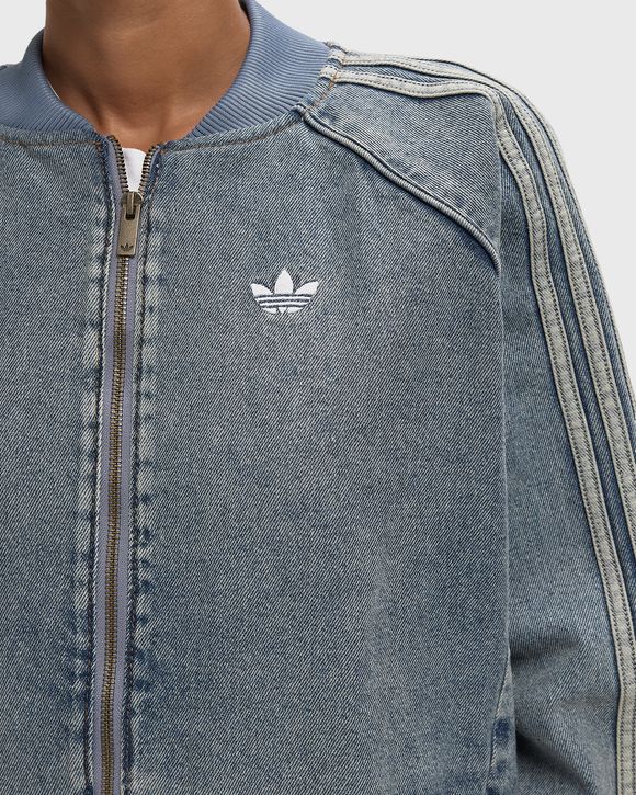WMNS SST OVERSIZED DENIM TRACKTOP