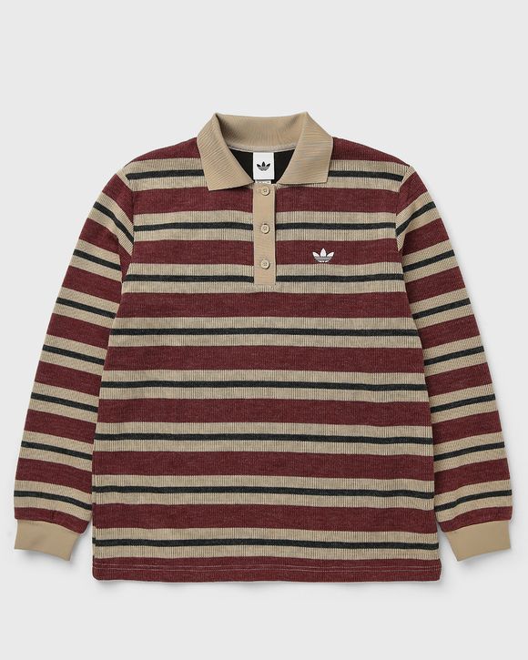 WMNS STRIPE KNITTED POLO