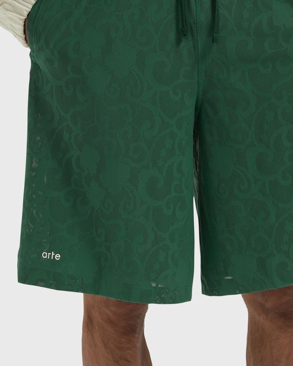 X ARTE ANTWERP ENGINEERED LACE FOOTBALL SHORTS