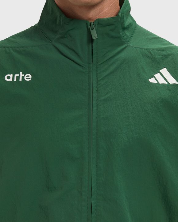 X ARTE ANTWERP Z.N.E. MATERIAL MIX FULL-ZIP TRACKTOP