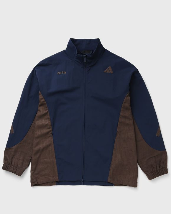 X ARTE ANTWERP Z.N.E. MATERIAL MIX FULL-ZIP TRACKTOP