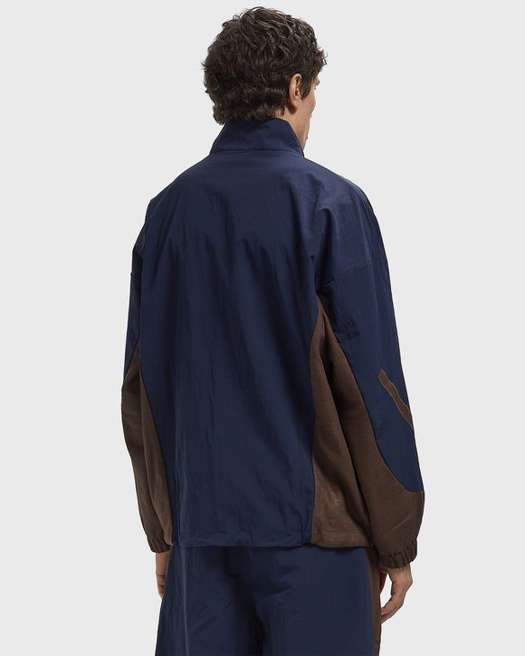 X ARTE ANTWERP Z.N.E. MATERIAL MIX FULL-ZIP TRACKTOP