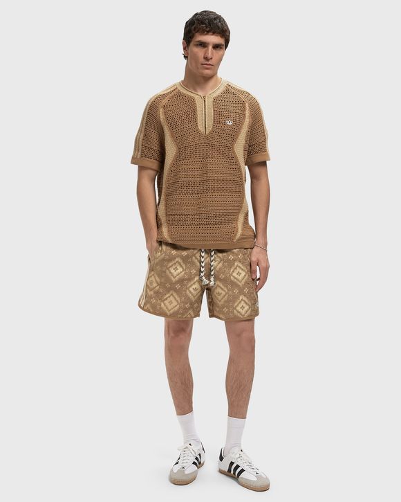 CLOT ヘリテージプリント　ショーツ by EDISON CHEN Adidas x CLOT HERITAGE PRINT SHORT BY EDISON CHEN Beige | BSTN Store