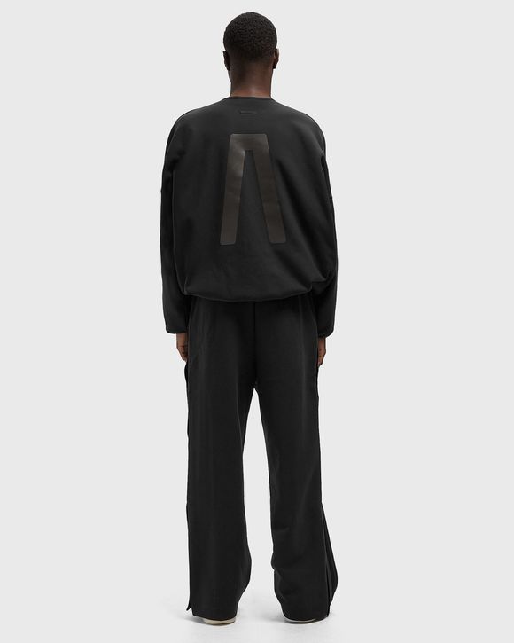 X FEAR OF GOD ATHLETICS SUEDE FLEECE CREWNECK