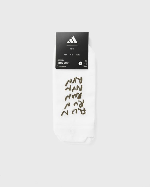 X SONG FOR THE MUTE RUNNING CREW SOCK 1PP