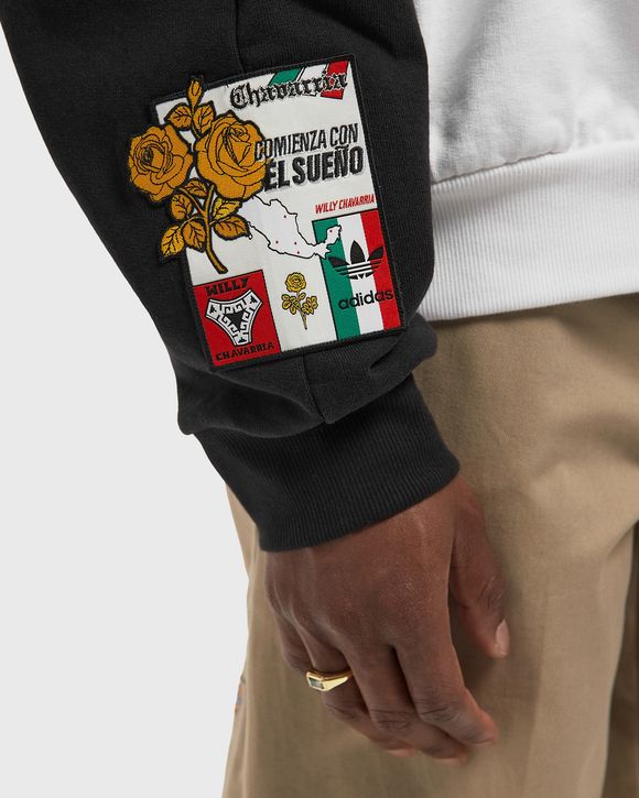 X WILLY CHAVARRIA FLEECE CREWNECK SWEATSHIRT