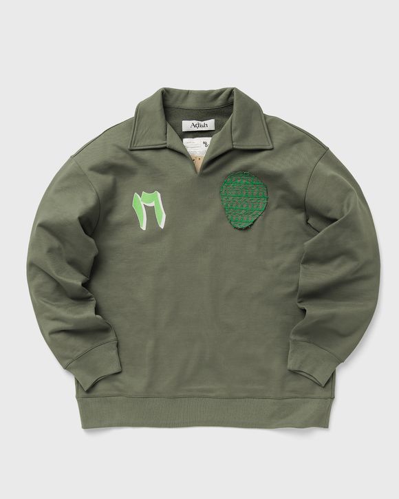 SUR PATCH COLLAR CREWNECK
