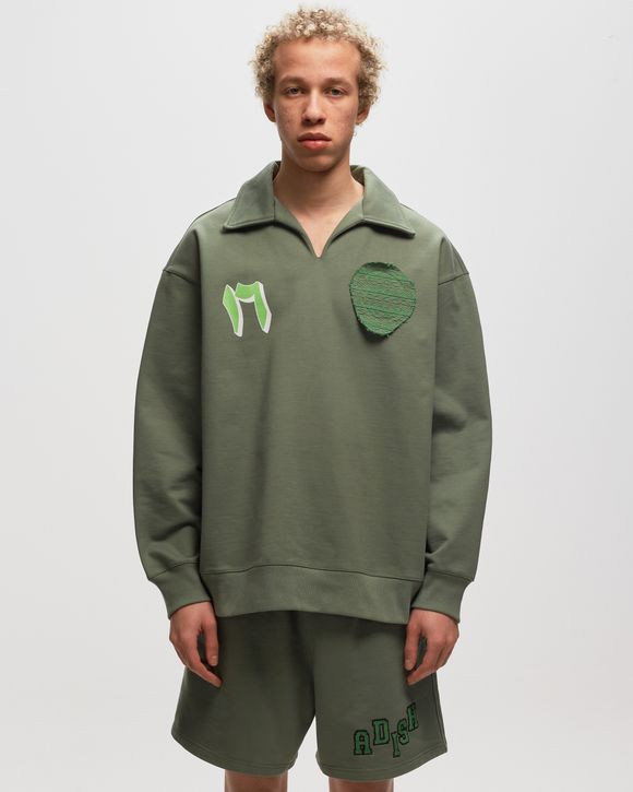 SUR PATCH COLLAR CREWNECK