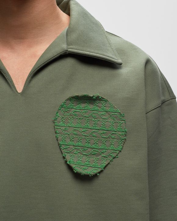 SUR PATCH COLLAR CREWNECK