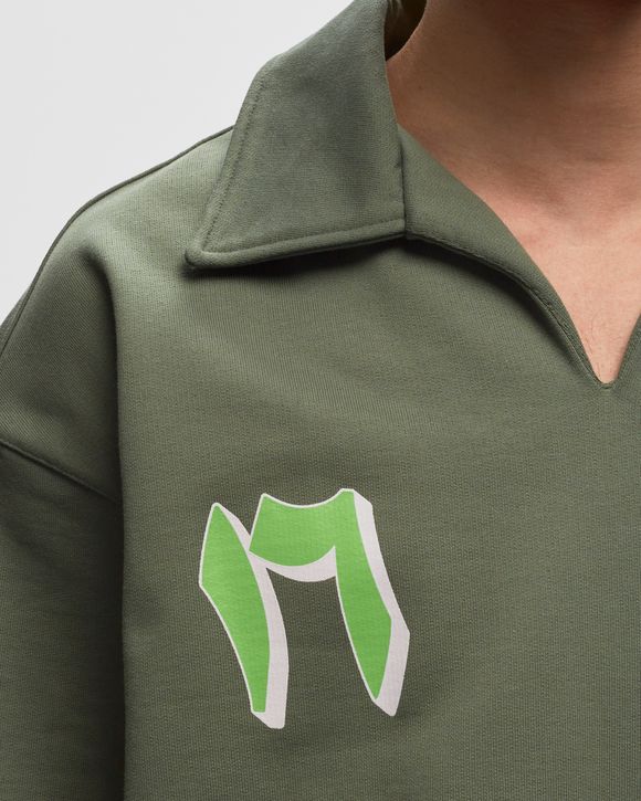 SUR PATCH COLLAR CREWNECK