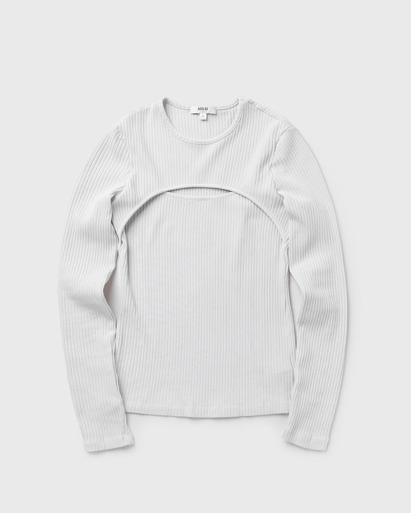 WMNS lyza cut out rib (organic cotton)