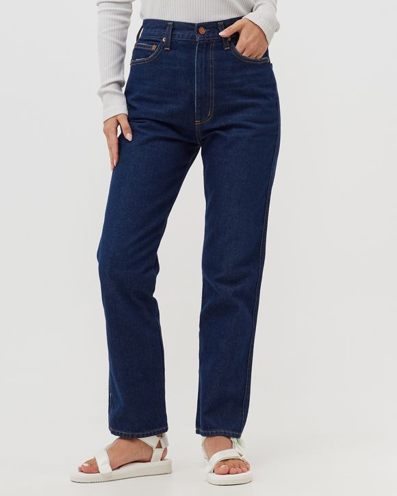 WMNS pinch waist hi rise kick in radio