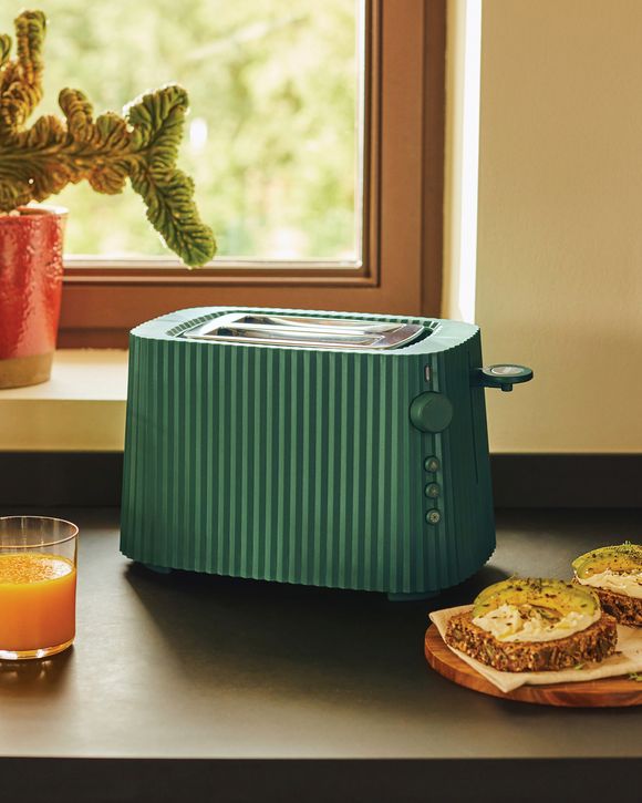 Plissé Bundle grün Wasserkocher 1,7l und Toaster - EU PLUG
