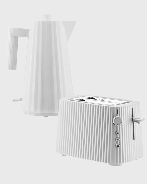 Plissé Bundle weiß Wasserkocher 1,7l und Toaster - EU PLUG