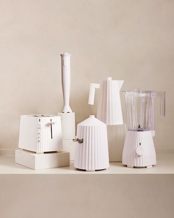Plissé Bundle weiß Wasserkocher 1,7l und Toaster - EU PLUG