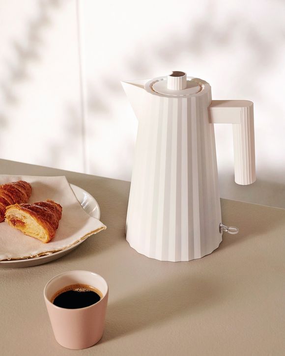 Plissé Bundle weiß Wasserkocher 1,7l und Toaster - EU PLUG
