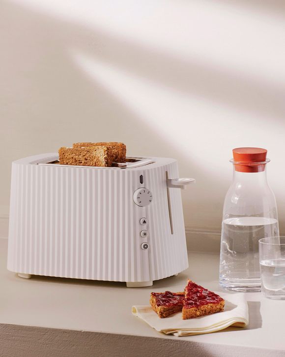 Plissé Bundle weiß Wasserkocher 1,7l und Toaster - EU PLUG