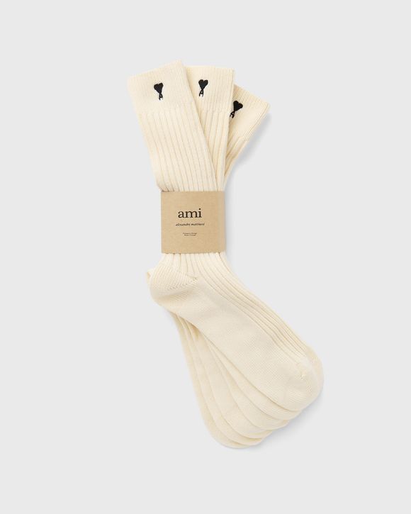 AMI DE COEUR NOIR SOCKS 3-PACK