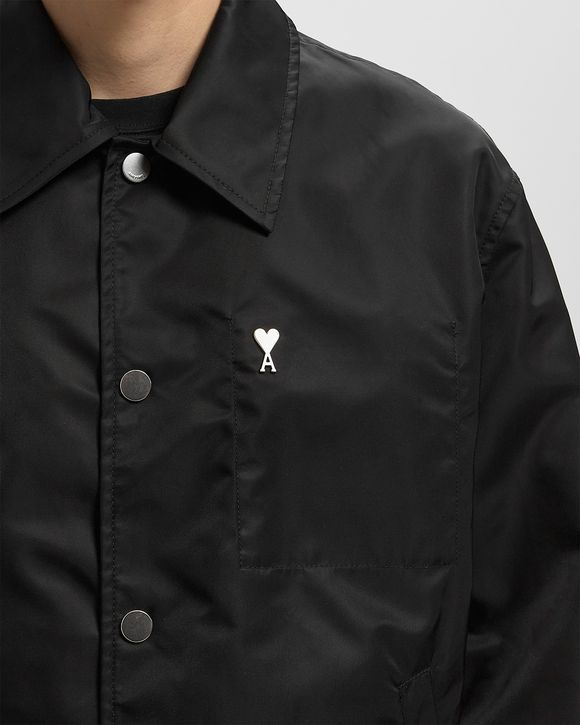 BUTTONED JACKET WITH AMI DE COEUR STUD