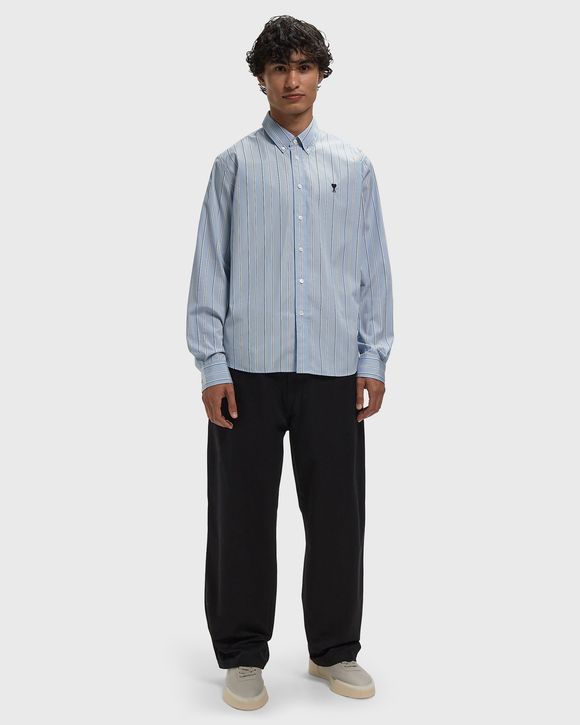 CONTRASTED AMI DE COEUR BUTTON DOWN COLLAR CLASSIC FIT SHIRT