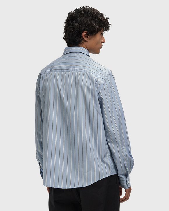 CONTRASTED AMI DE COEUR BUTTON DOWN COLLAR CLASSIC FIT SHIRT