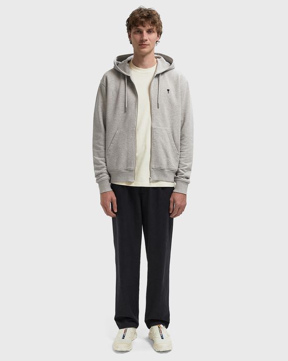 CONTRASTED AMI DE COEUR HOODIE