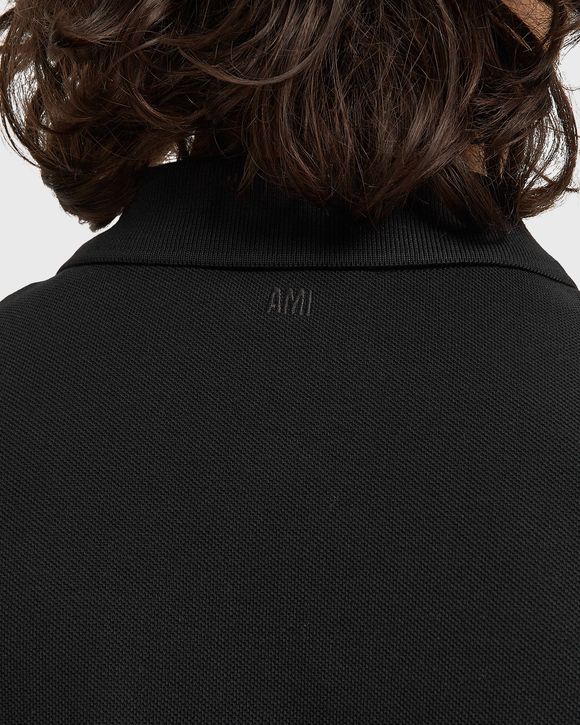 CONTRASTED AMI DE COEUR POLO SHIRT
